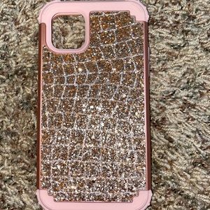 Rose gold IPhone 11 Pro Max phone case